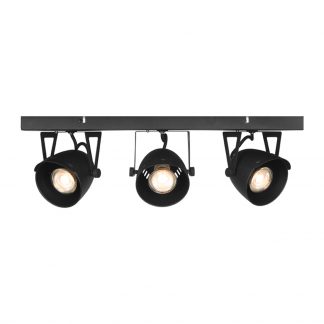 Spot Cap - Zwart - Metaal - 3-Lichts 18010843