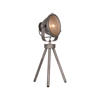 Tafellamp Tuk-Tuk - Burned Steel - Metaal - One Size 18010807