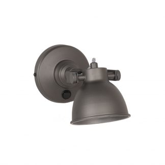 Wandlamp Bow - Burned Steel - Metaal - M 18010899
