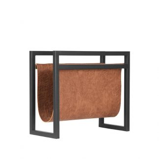 Magazinehouder - Cognac - Leder - One Size 18064000