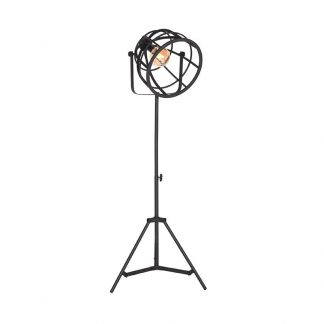 Vloerlamp Fuse - Zwart - Metaal - SALE 18063975
