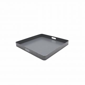 Dienblad - Antiek Grijs - Metaal - L 18010170