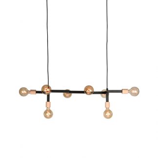 Hanglamp Loco - Zwart - Metaal - SALE 18011557