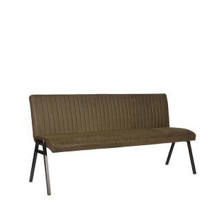 Eetkamerbanken Matz - Army - Kunstleder - 175 cm 18011132