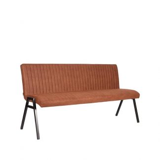 Eetkamerbanken Matz - Cognac - Kunstleder - 175 cm 18011135