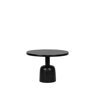 Bijzettafel Wink - Zwart - Metaal - 50 cm 180100044