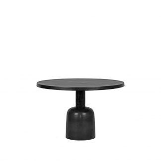 Salontafel Wink - Zwart - Metaal - 70 cm - Rond 180100042