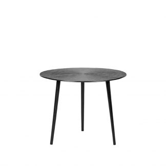 Salontafel Nobby - Zwart - Metaal - 50 cm - Rond 180100205
