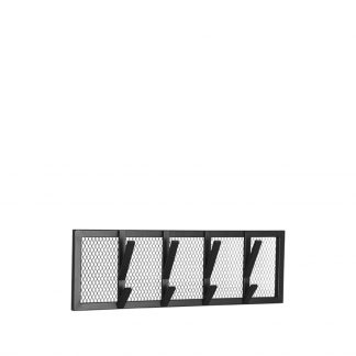 Kapstok Gruff - Zwart - Metaal - M 18063945