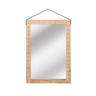 Spiegel - Naturel - Mangohout - 70x100 cm 18063868