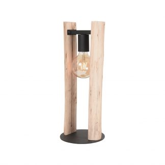 Tafellamp Woody - Naturel - Hout - One Size 180123731