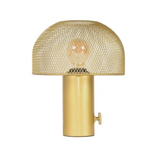 Tafellamp Fungo - Goud - Metaal - 1-Lichts 180123726