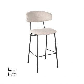 Barkruk Zack - Naturel - Boucle - Hoog 180100253