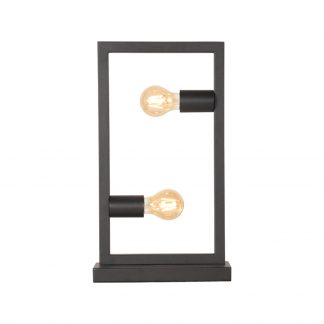 Tafellamp Quadrato - Zwart - Metaal - One Size 180123693