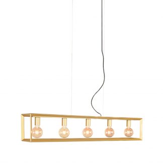 Hanglamp Tetto - Antiek Goud - Metaal - Hanglamp 180123688