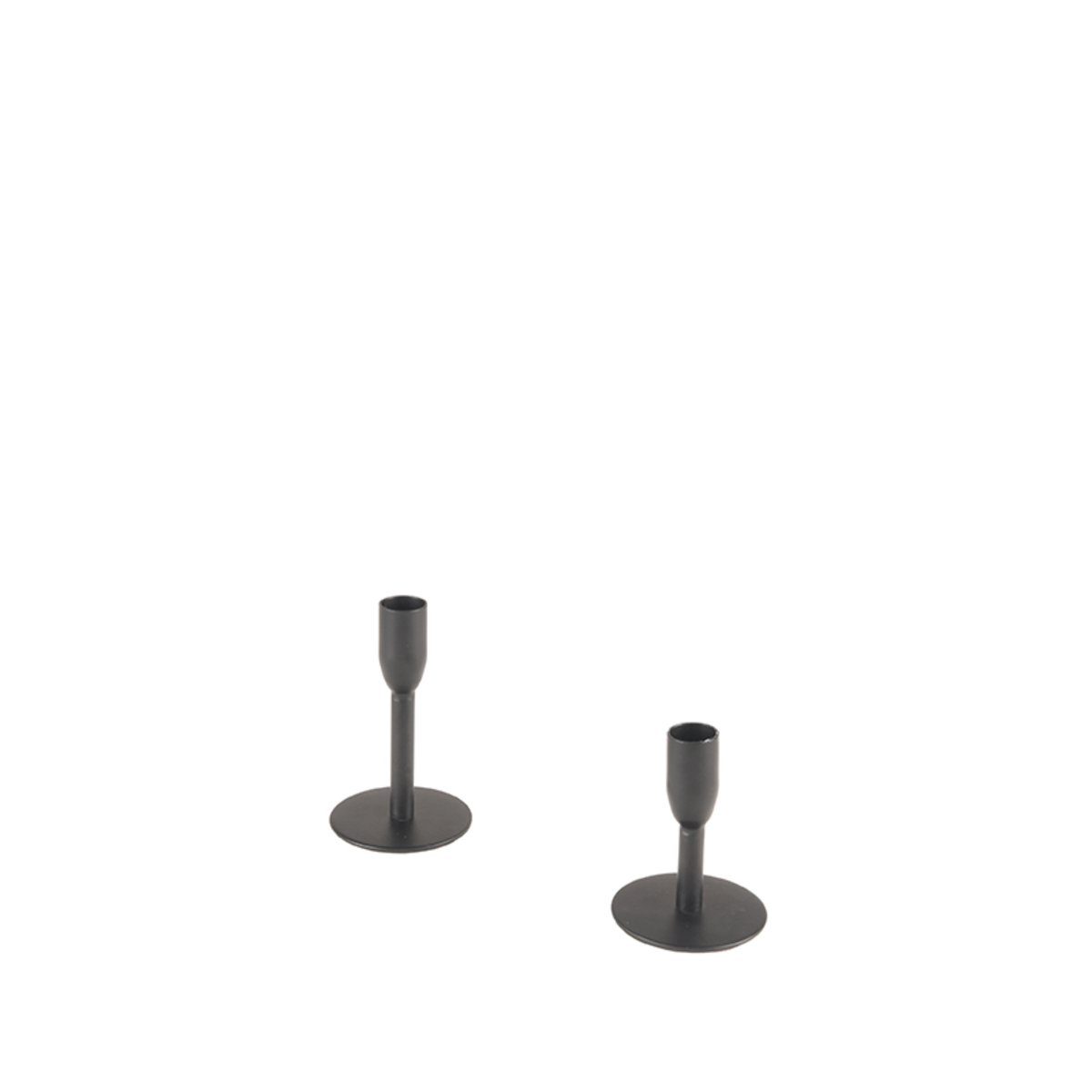 Kandelaars - Zwart - Metaal - One Size 180122965