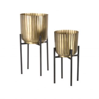 Plantenstandaards - Antiek Goud - Metaal - One Size 180123217