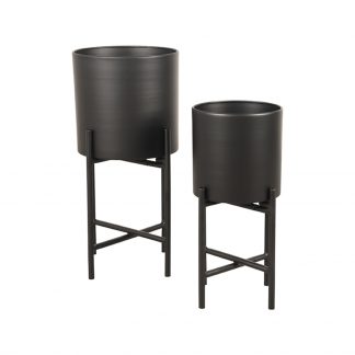 Plantenstandaards - Zwart - Metaal - One Size 180123216