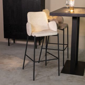 Barkruk Joni - Creme - Elegance - Hoog 180123168