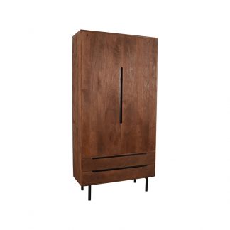 Bergkasten Rio - Espresso - Mangohout - 2-Deurs 180123148