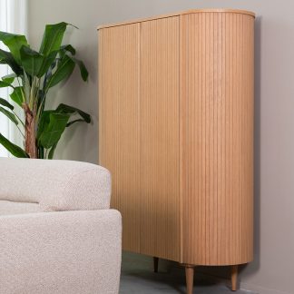 Bergkasten Oliva - Naturel - Eiken - 125 cm 180122499