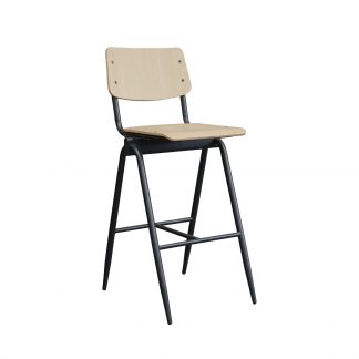 Barhocker Solid Holz Natürlich 180122956