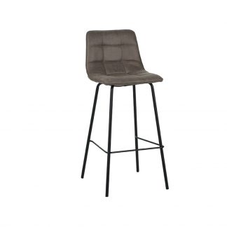 Barhocker Bistro Micro Suede Taupe 180122869