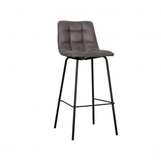 Barhocker Bistro Micro Suede Anthrazit 180122870