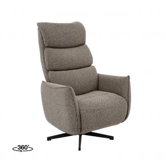 Fauteuil Goteborg - Mushroom - Boucle - 2-Motorig 180122738