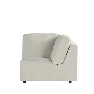 Bank Tivoli - Naturel - Chenille - Hoek 180145561