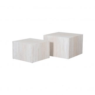 Salontafel Pure - Taupe - Travertin 180153926
