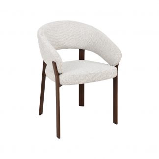 Eetkamerstoel Sato - Naturel - Geweven - Walnoot Houten Frame 180154229