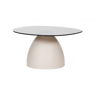 Salontafel Vera - Smoked Brown - Glas 180153868