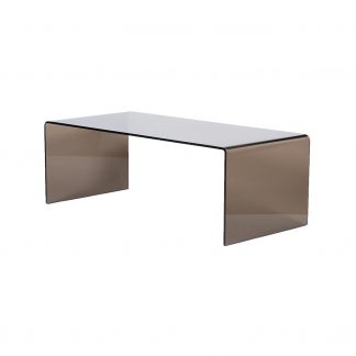 Salontafel Petal - Smoked Brown - Glas 180153872