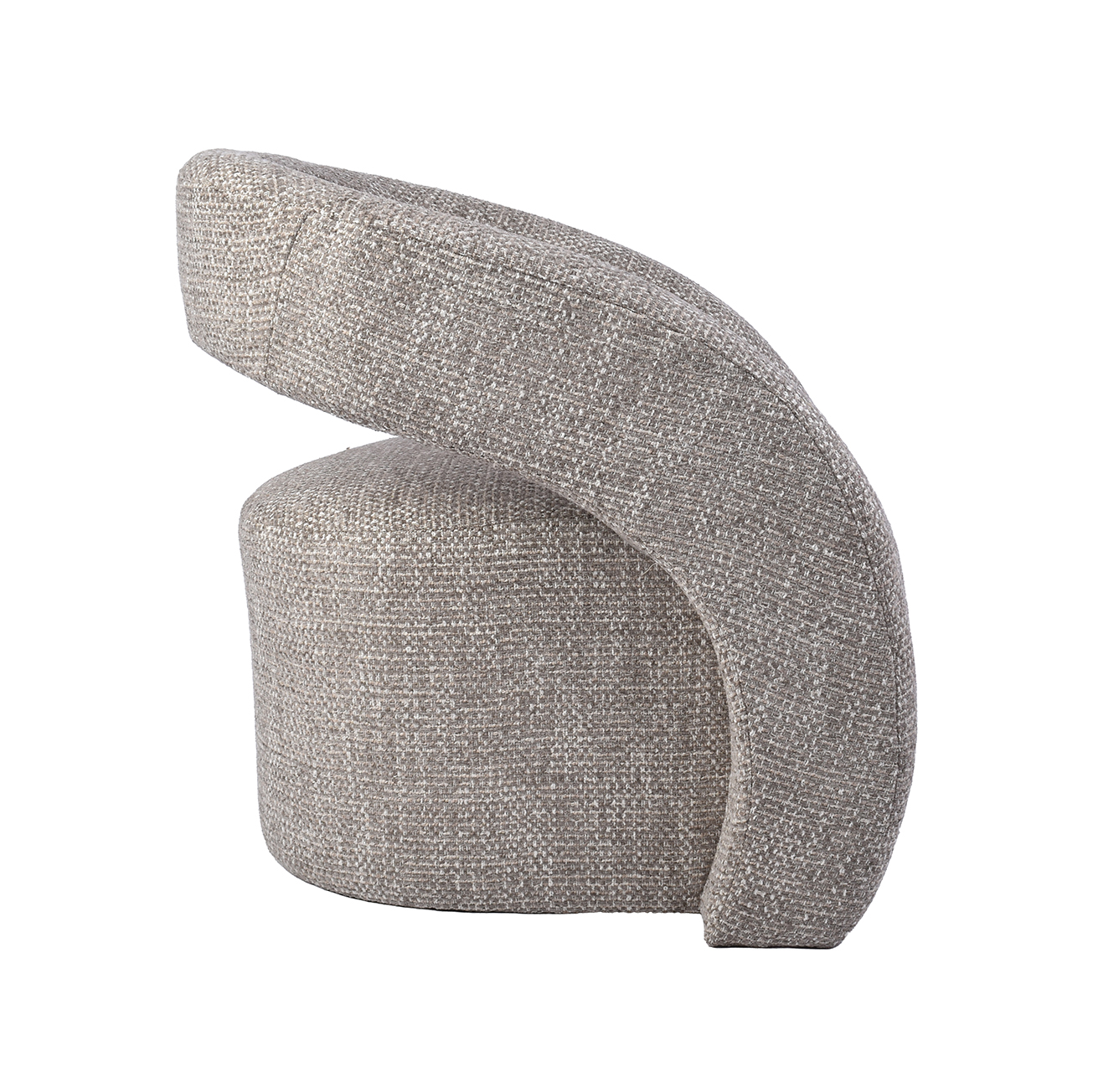 Fauteuil Antibes - Taupe - Geweven 180154253 – Bild 4
