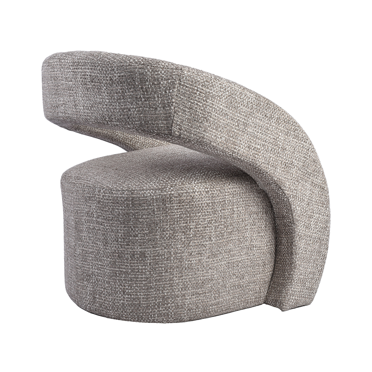 Fauteuil Antibes - Taupe - Geweven 180154253 – Bild 5