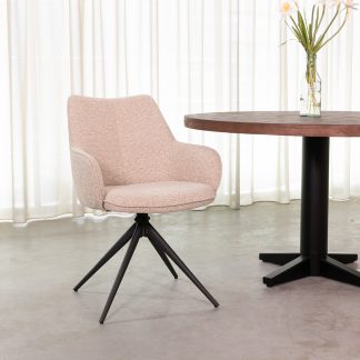 Eetkamerstoel Sawa - Naturel - Boucle 180154177