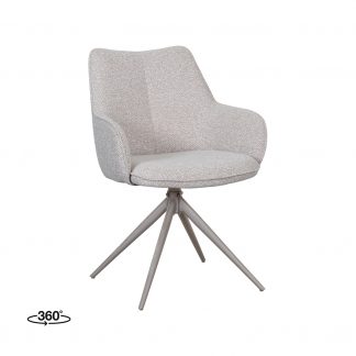 Eetkamerstoel Sawa - Naturel - Boucle 180154176