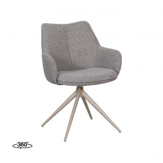 Eetkamerstoel Sawa - Mushroom - Boucle 180154173