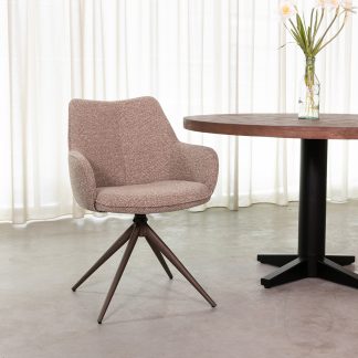 Eetkamerstoel Sawa - Mushroom - Boucle 180154172