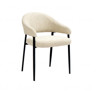 Eetkamerstoel Sora - Naturel - Boucle 180154171