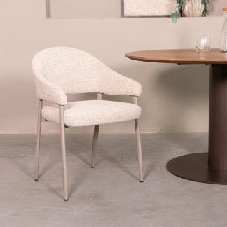 Eetkamerstoel Sora - Naturel - Boucle 180154170