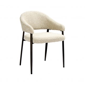 Eetkamerstoel Sora - Naturel - Boucle 180154169