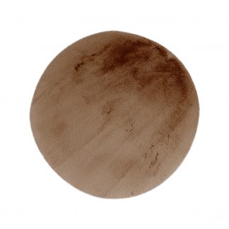 Vloerkleden Indy - Chocolate - Polyester - 200x200 cm - Rond 180154420