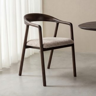 Eetkamerstoel Lone - Beige - Geweven 180154162
