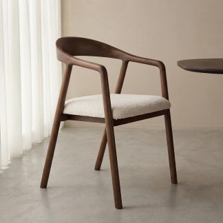 Eetkamerstoel Lone - Naturel - Geweven 180154161