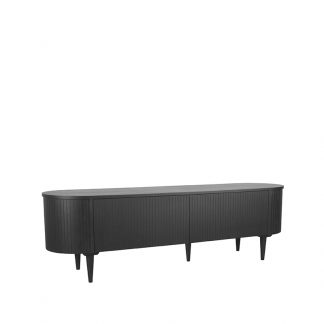 Tv-Meubels Oliva - Zwart - Eiken - 180 cm 180122650