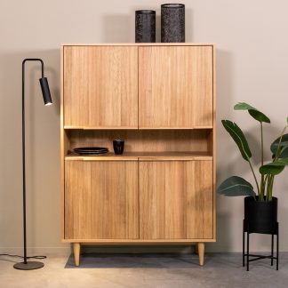 Bergkasten Jule - Naturel - Eiken - Barkast 180122487