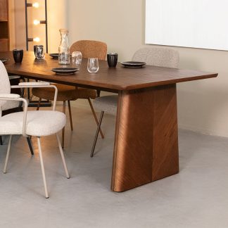 Eetkamertafel Jule - Walnoot - Eiken - 240 cm 180122477
