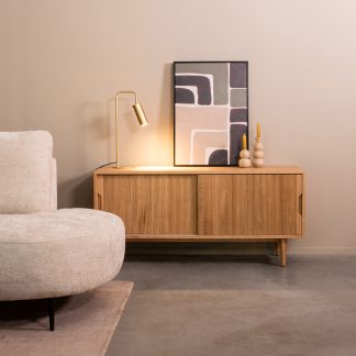 Tv-Meubels Jule - Naturel - Eiken - 130 cm 180122358